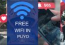 FREE WIFI zone in Puyo! Thanks to the Municipality of Pastaza